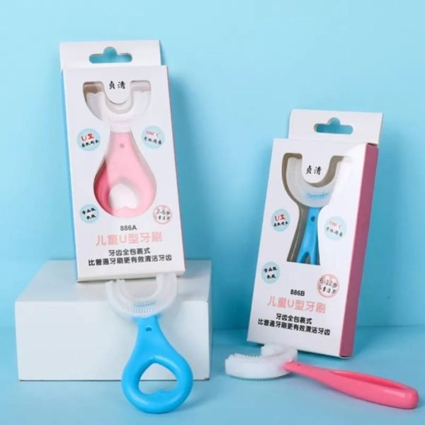 U Shaped Toothbrush For Kids (For 2-12 Years)