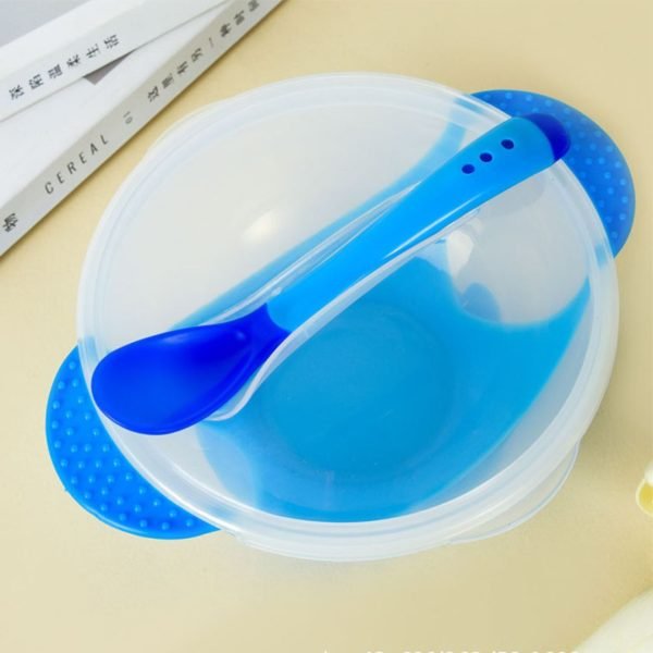 Baby Feeding Spoon and Suction Bowl