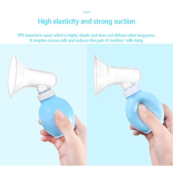 Silicone Manual Breast Pump (Baby Smile)